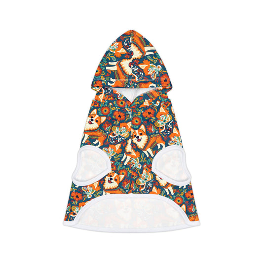 Corgi Carnival Couture Pet Hoodie