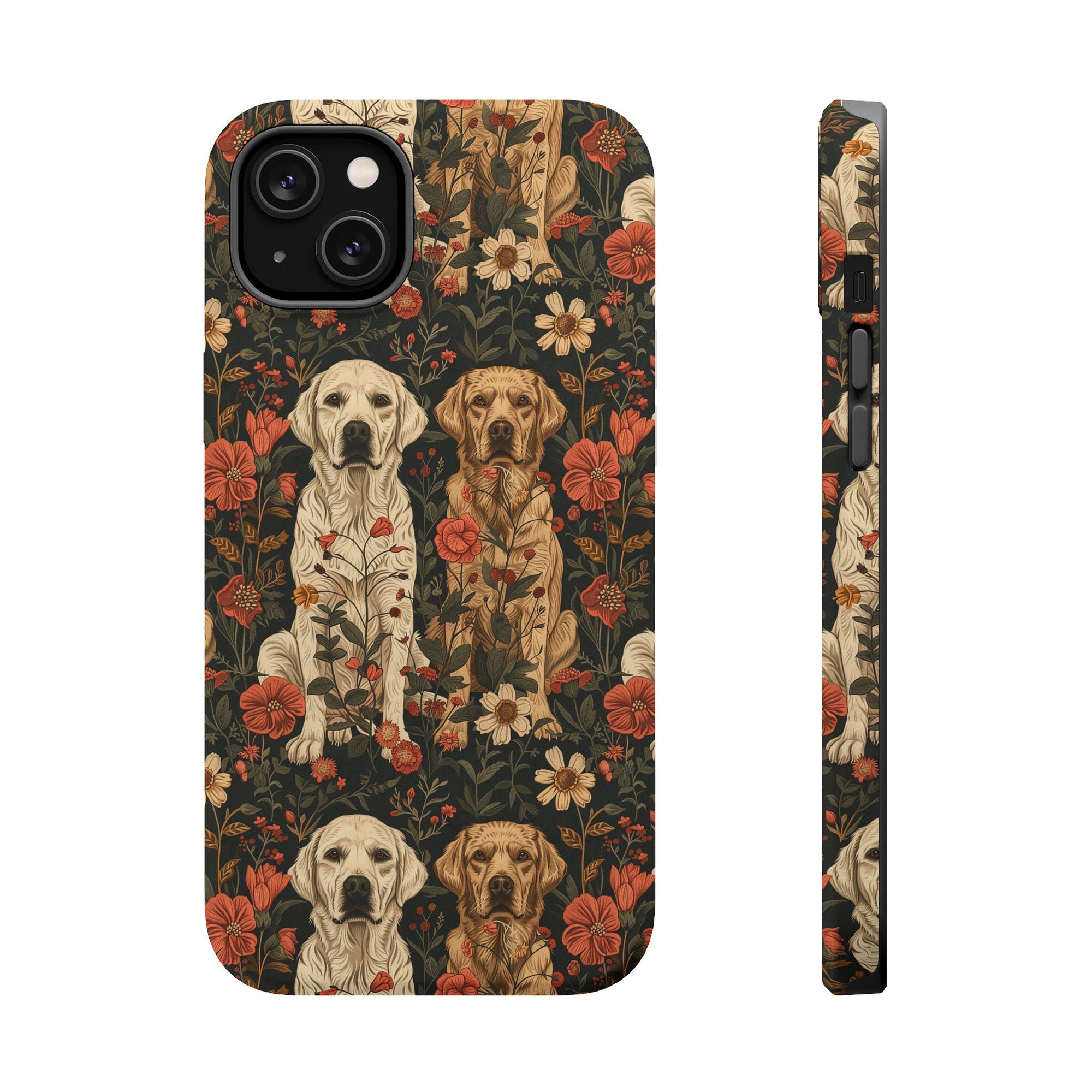 Blossoming Labradors Bouquet Magnetic Tough Cases