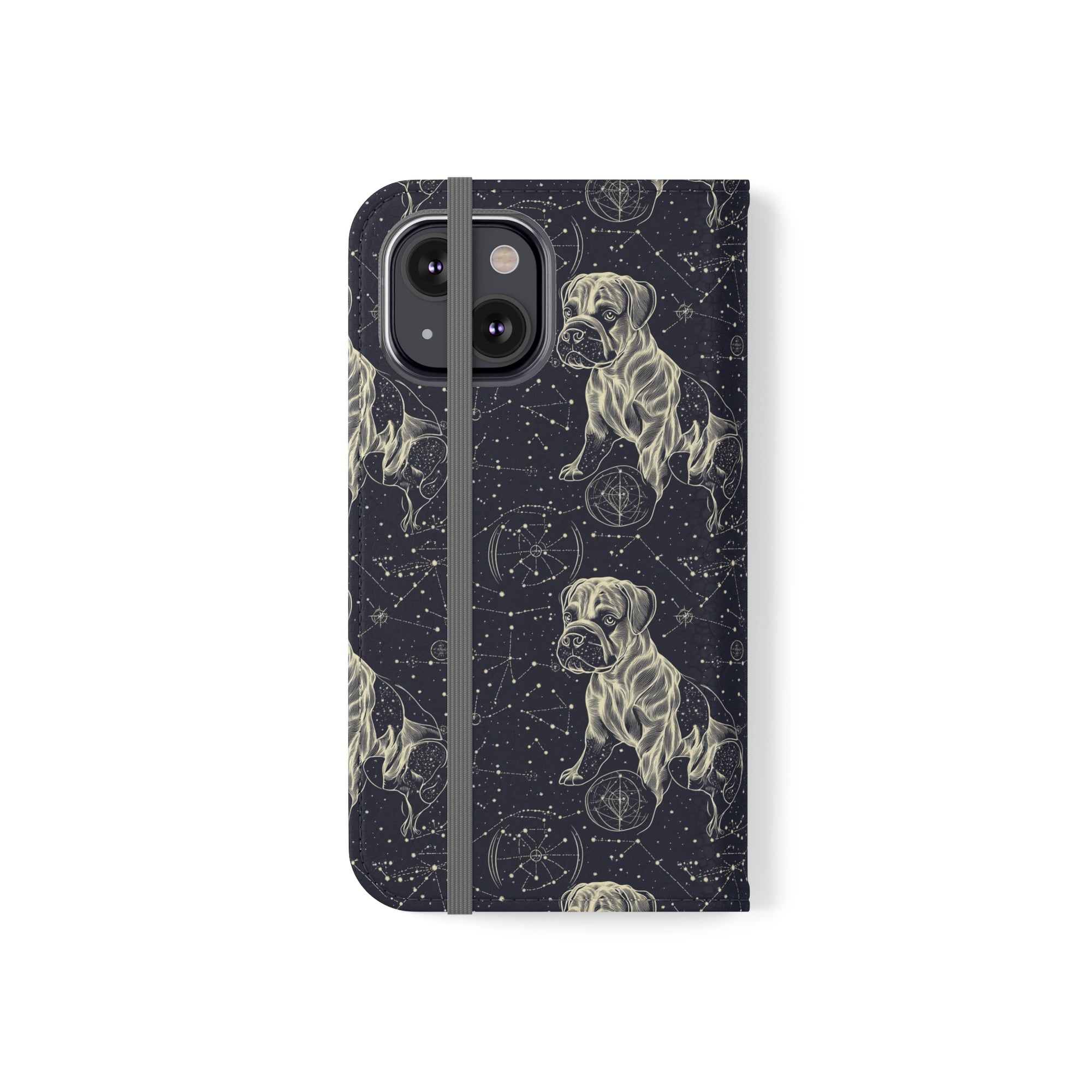 Celestial Boxer Bliss Flip Cases