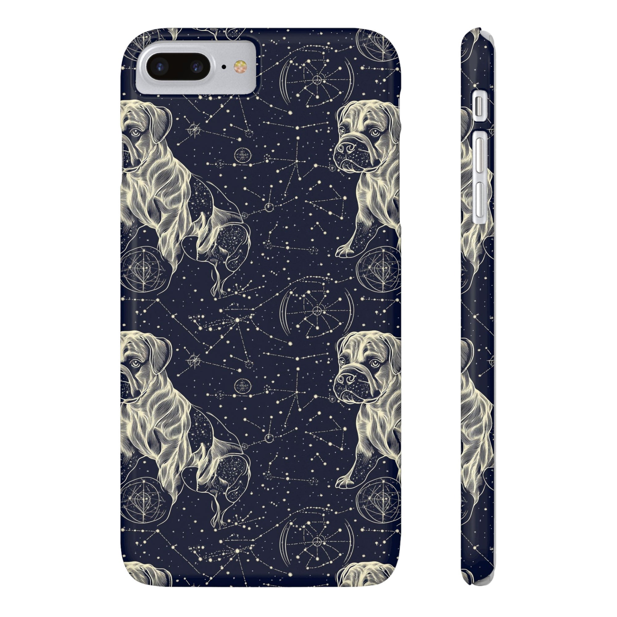 Celestial Boxer Bliss Slim Phone Cases