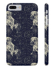 Celestial Boxer Bliss Slim Phone Cases