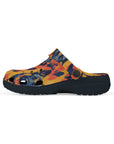 Impressionistic German Shepherds Kid's Foam Clogs