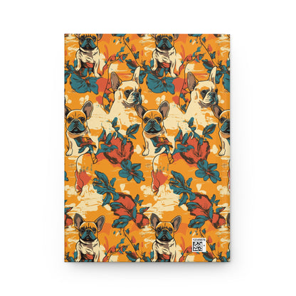 Frenchie Glow-Up Galore Hardcover Journal Matte