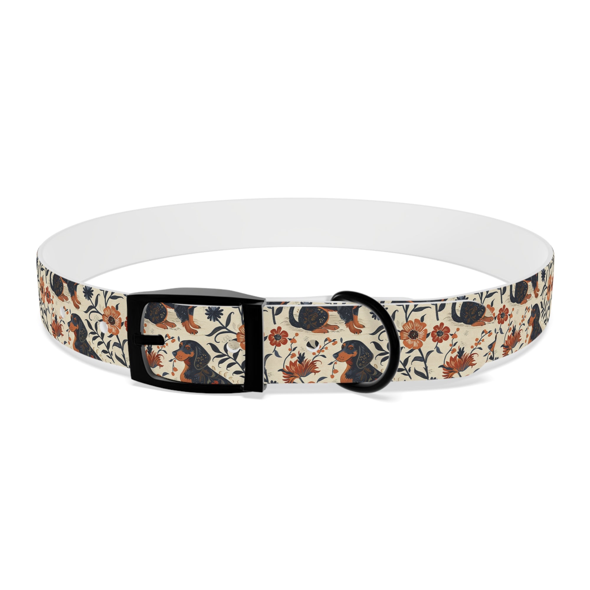 Blossoming Dachshunds Delight Dog Collar