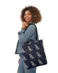 Celestial Boxer Bliss Canvas Tote Bag