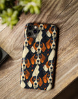 Beagle Glimmer Gaze Glamour Slim Phone Cases