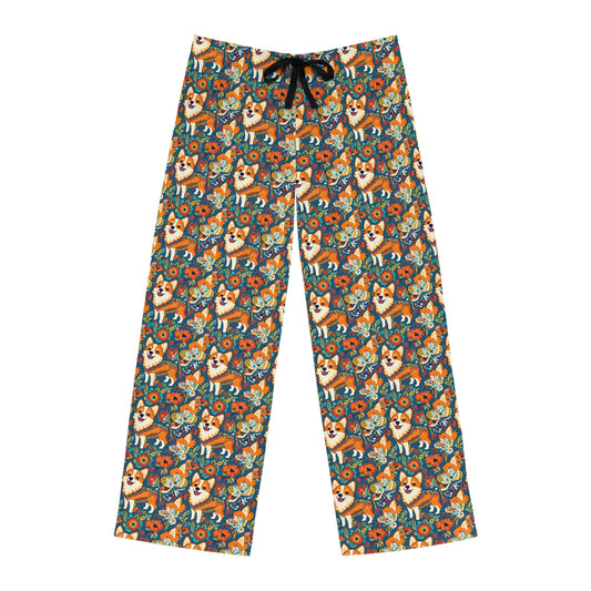 Corgi Carnival Couture Men's Pajama Pants