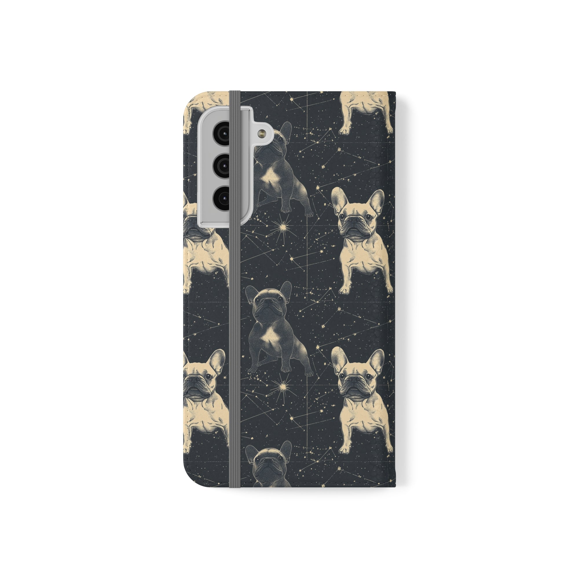 Frenchie Celestial Soar Flip Cases