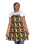 Golden Paws Floral Frenchie Apron