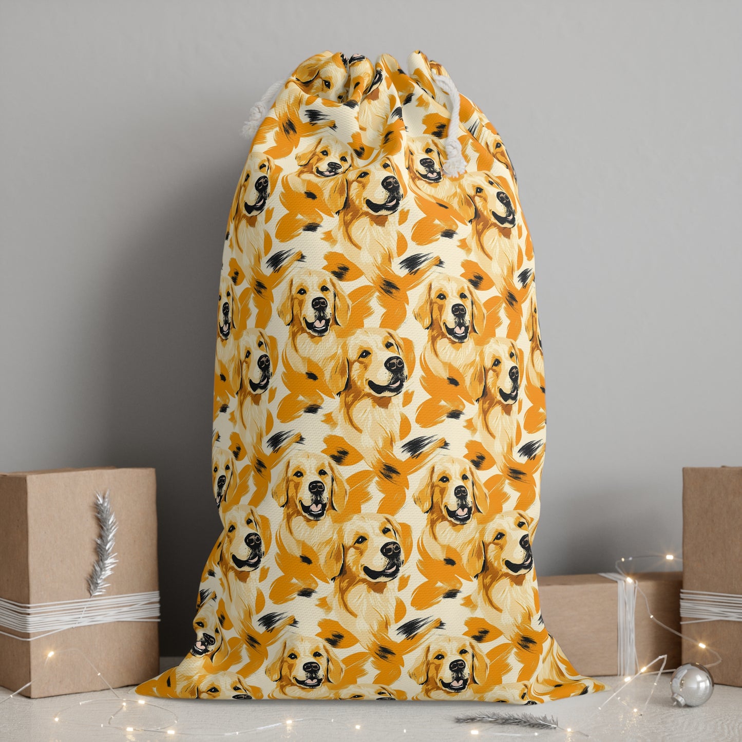 Golden Glitz 'n Glamour Woofwear Sack