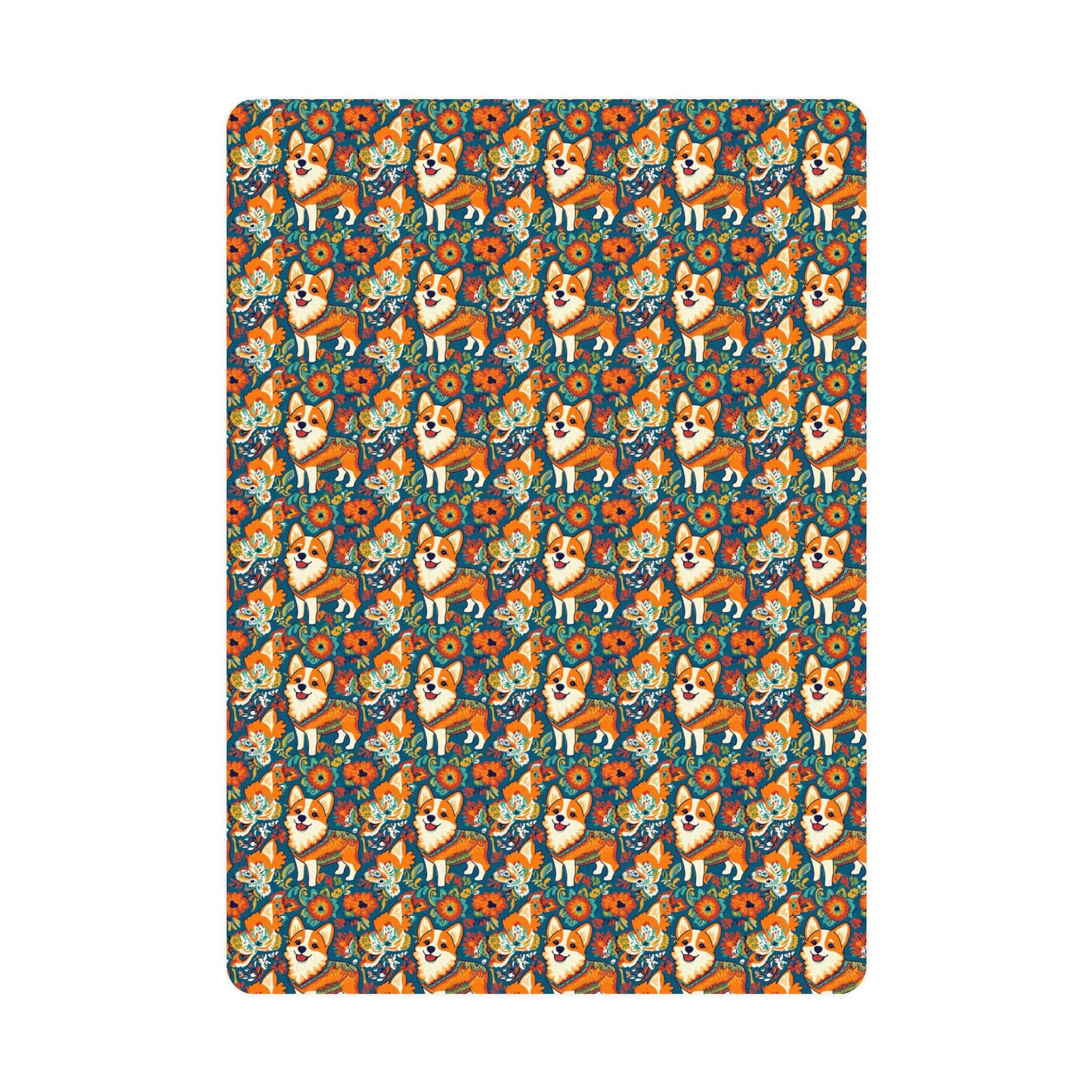 Corgi Carnival Couture Postcards