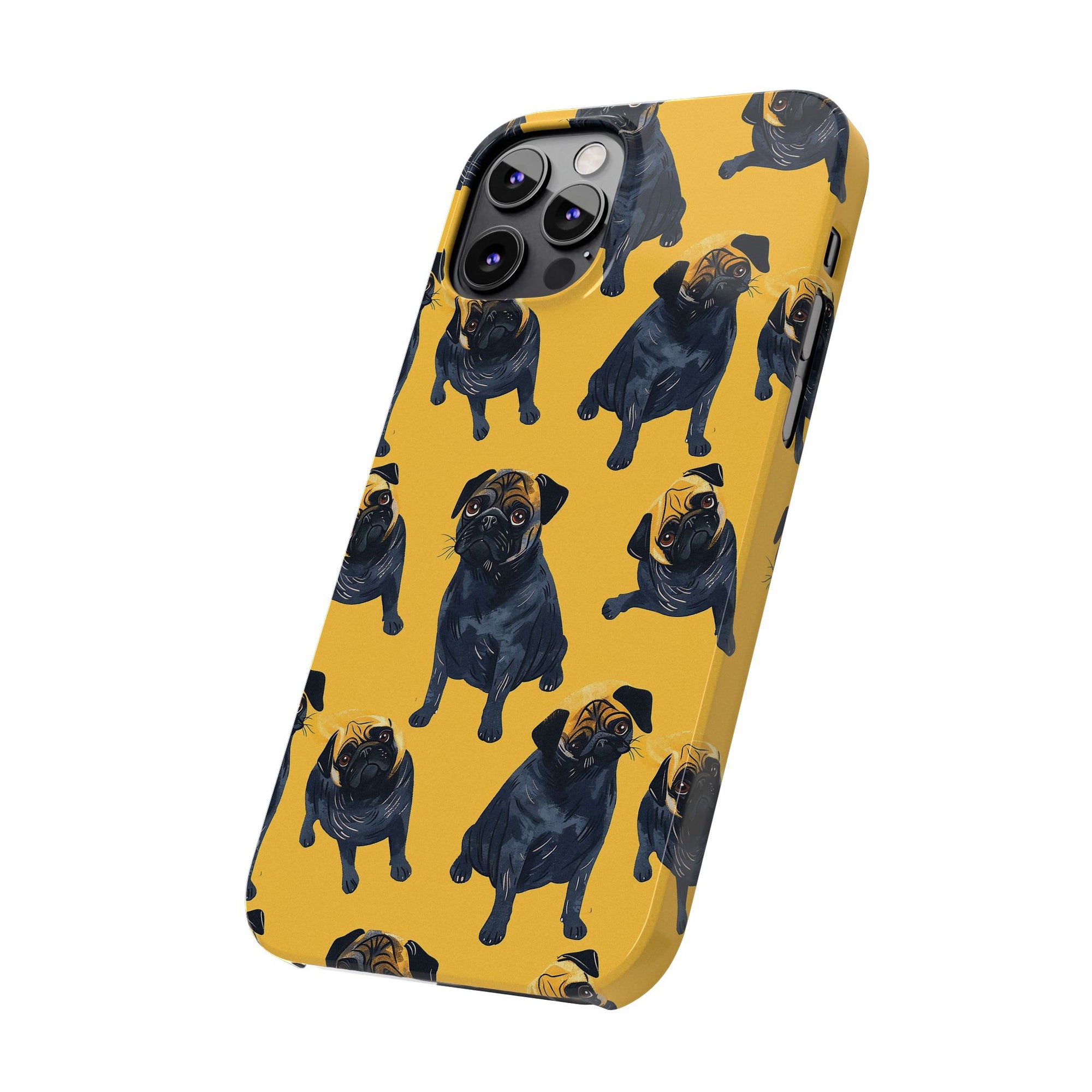 Puglet Posh Paradise Slim Phone Cases