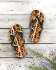 Chic Frenchie Charm Flip Flops