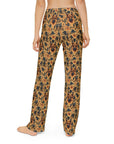 Autumnal German Shepherd Glamour Kids Pajama Pants