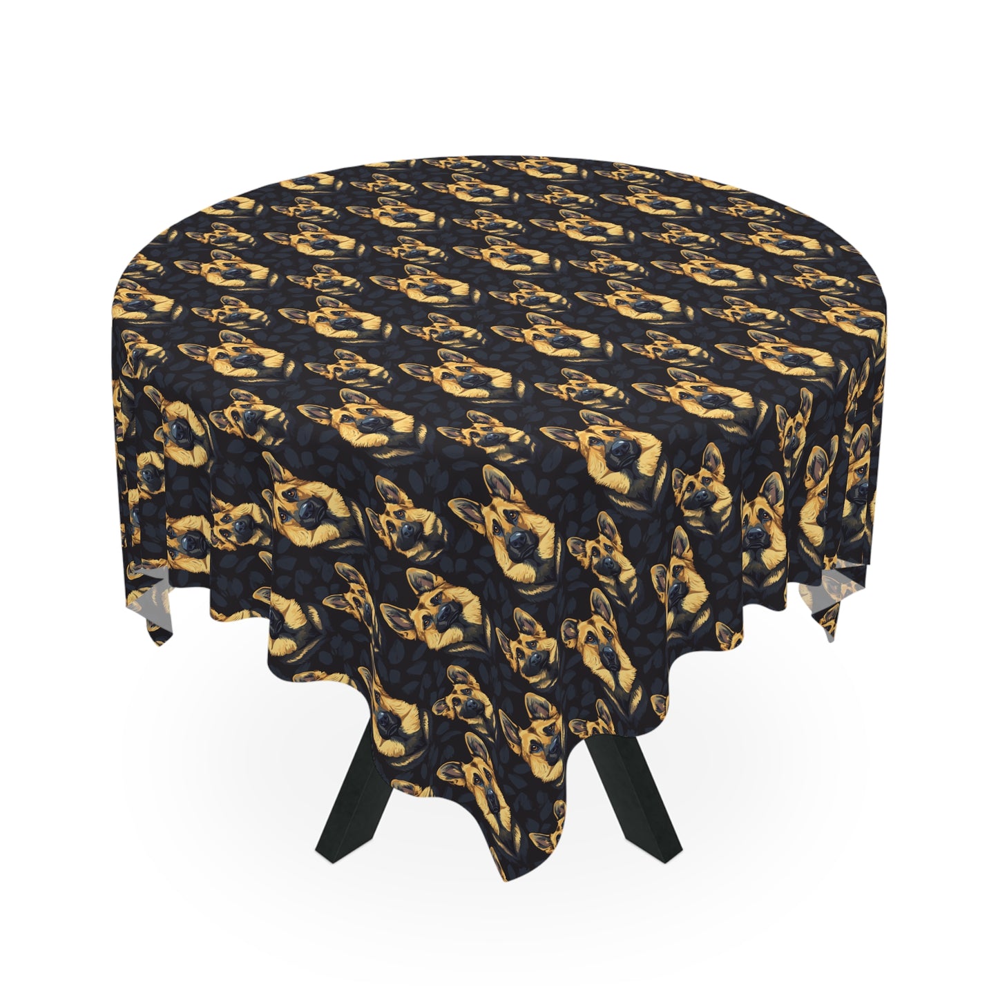 Majestic Hound Couture: German Shepherd LuxeBlend Tablecloth