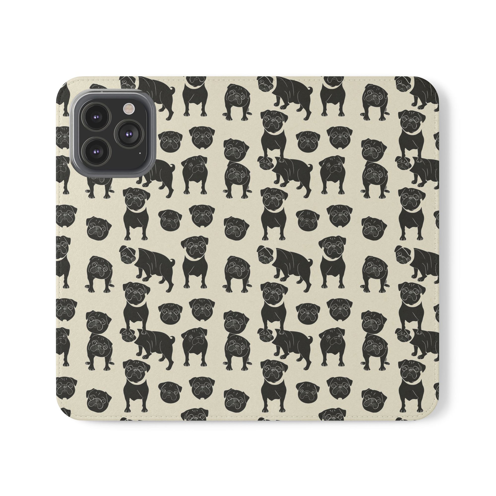 Puggie Pout Perfection Flip Cases