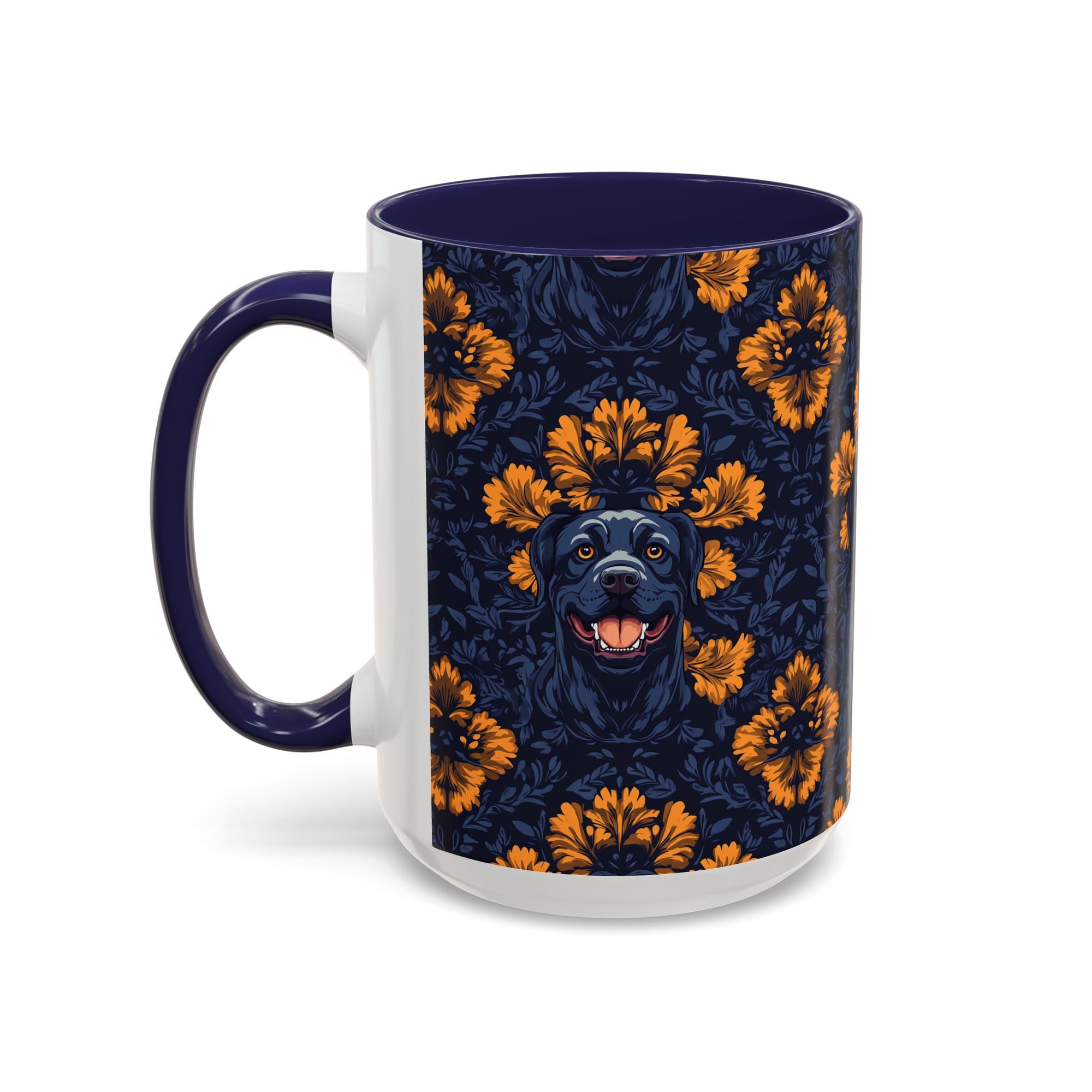 Royal Rottweiler Regalia Accent Coffee Mug