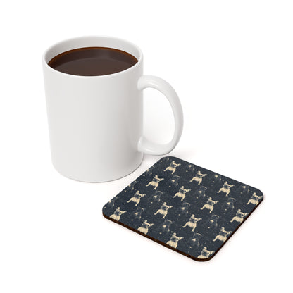 Frenchie Celestial Soar Cork Back Coaster