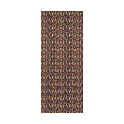 Floral Pawsome Dachsund Delight Gift Wrap Papers