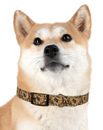 Autumnal German Shepherd Glamour Dog Collar