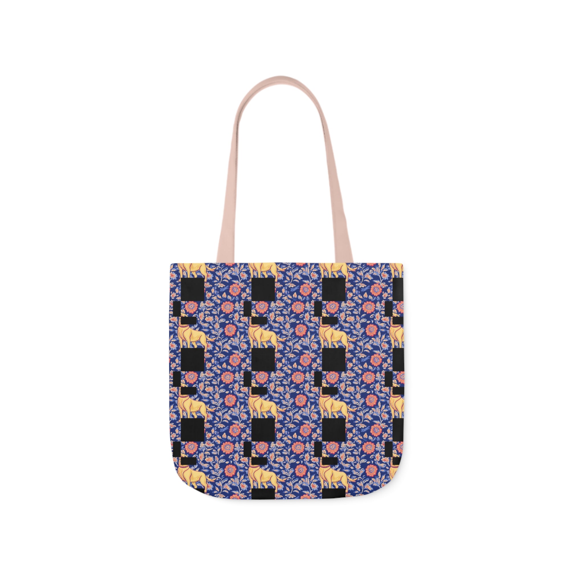 Bloomtastic Lab Petal Parade Canvas Tote Bag