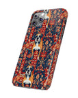 Boxer Blossom Tapestry Delight Slim Phone Cases