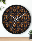 Modern Rottweiler Royalty Wall Clock