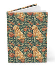 Blooming Goldie Glam Hardcover Journal Matte