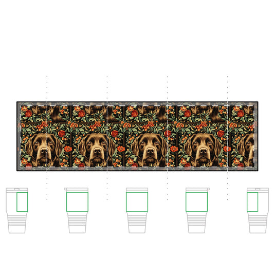 Labrador Lush Pooch Tapestry Tundra Tumbler