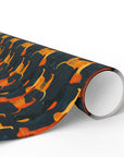 Dapper Dachshund Noir Glow Wrapping Paper