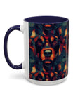 Rustic Rottie Charm Accent Coffee Mug