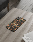 Beagle Blossom Bonanza Slim Phone Cases