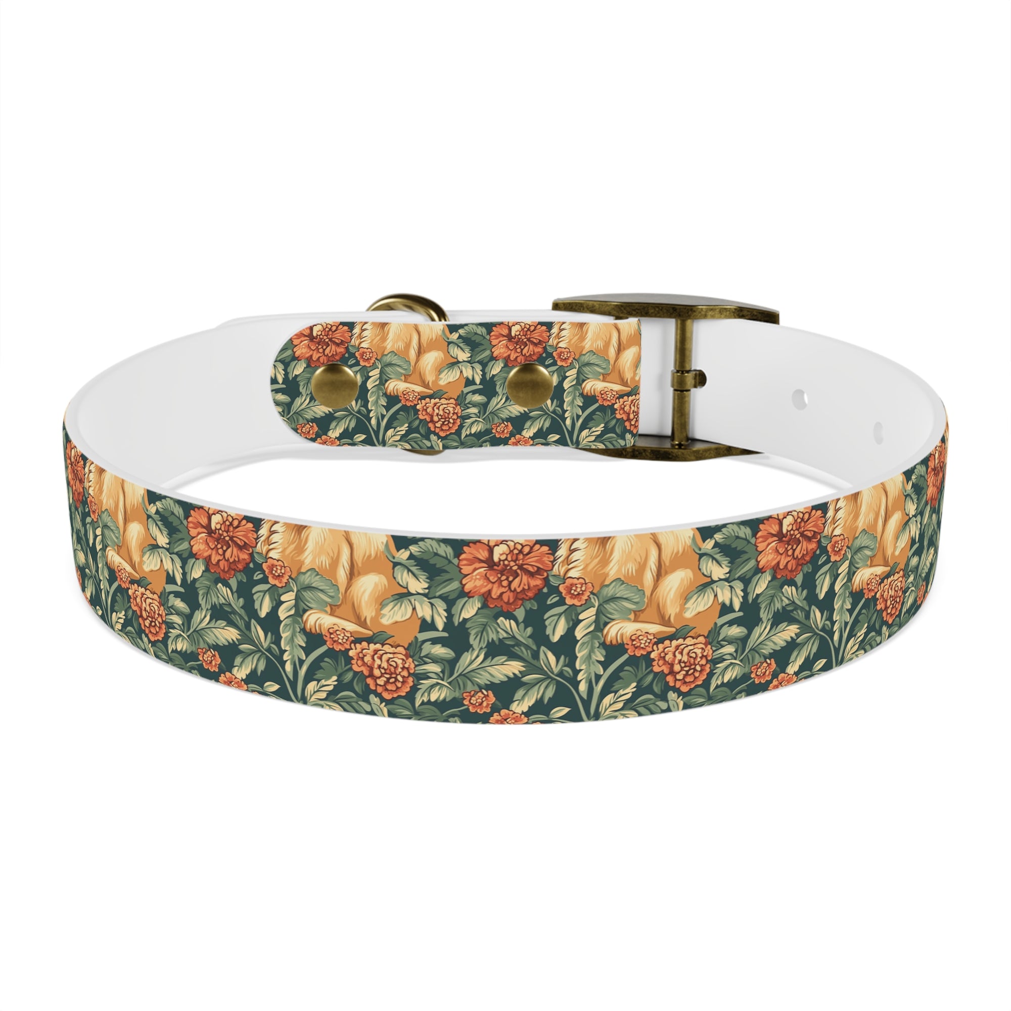 Blooming Goldie Glam Dog Collar