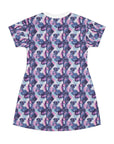 Funky Geometric Boxerista T-Shirt Dress