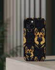 Majestic Hound Couture: German Shepherd LuxeBlend Magnetic Tough Cases