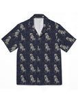 Celestial Boxer Bliss Men's Hawaiian Camp Shirt