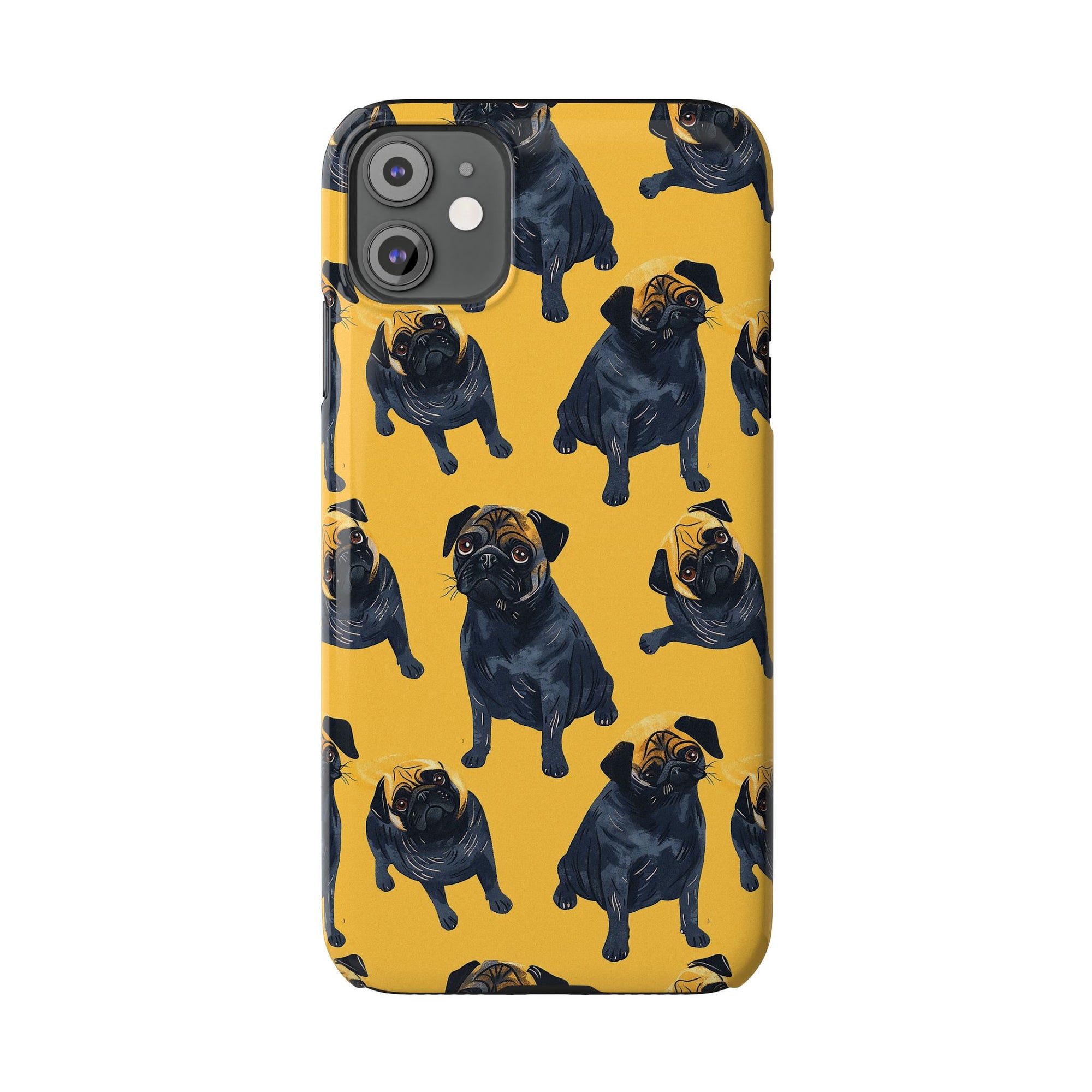 Puglet Posh Paradise Slim Phone Cases