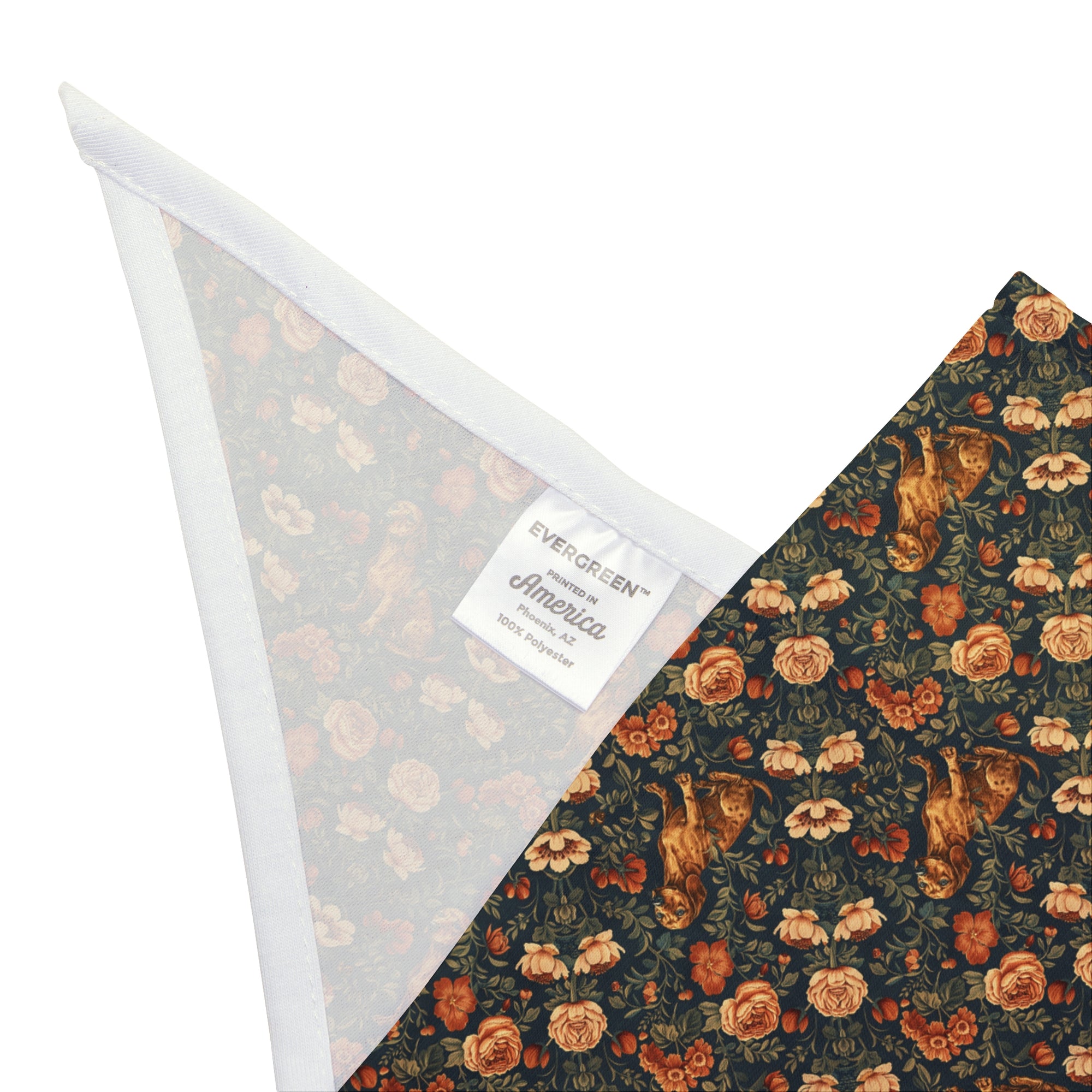 Dazzling Dachsund Blossoms &amp; Foliage Pet Bandana