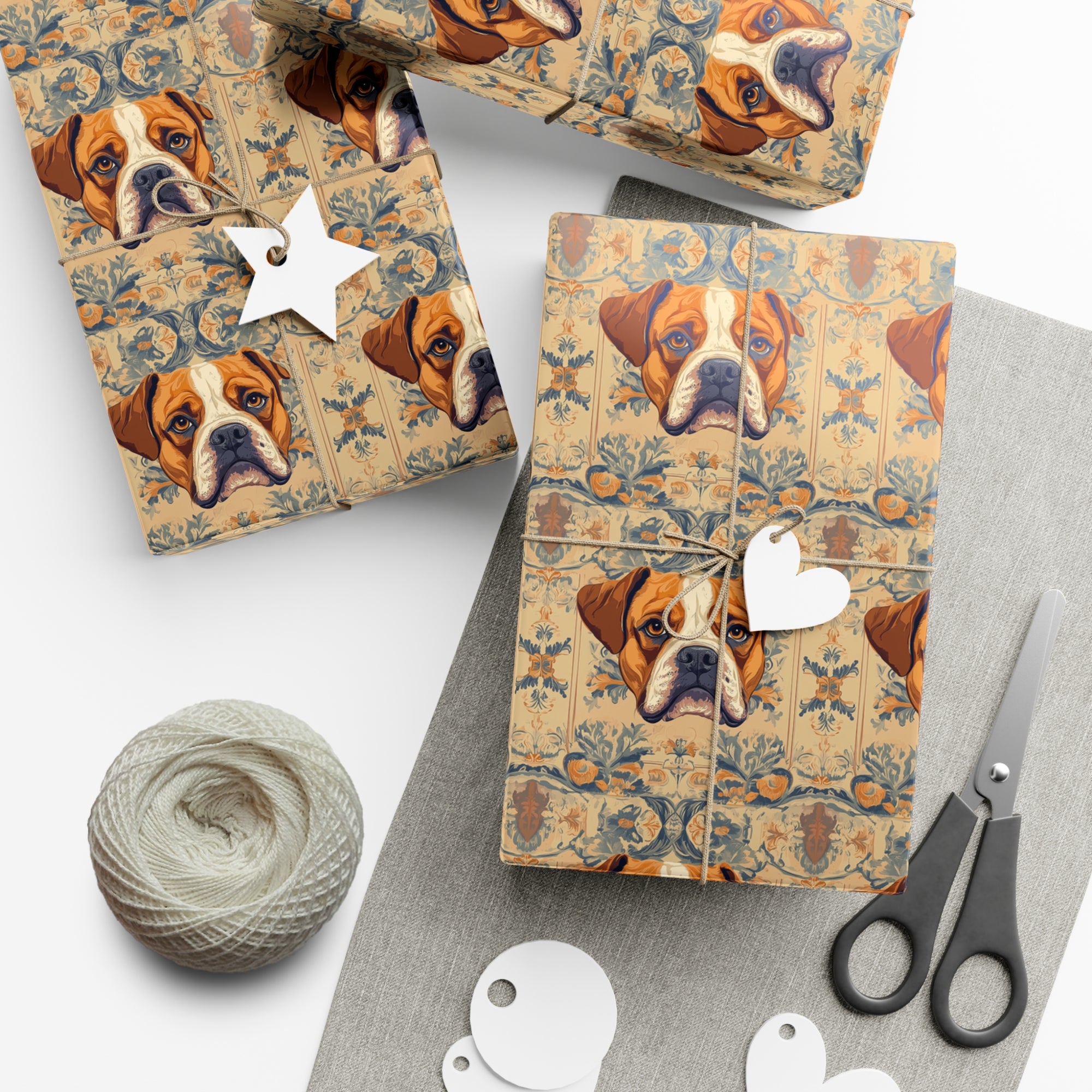 Bowtie Boxer Bliss Gift Wrap Papers