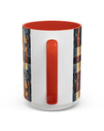 Pawsome Rottweiler Royalty Plaid Accent Coffee Mug