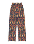 Floral Pawsome Dachsund Delight Kids Pajama Pants