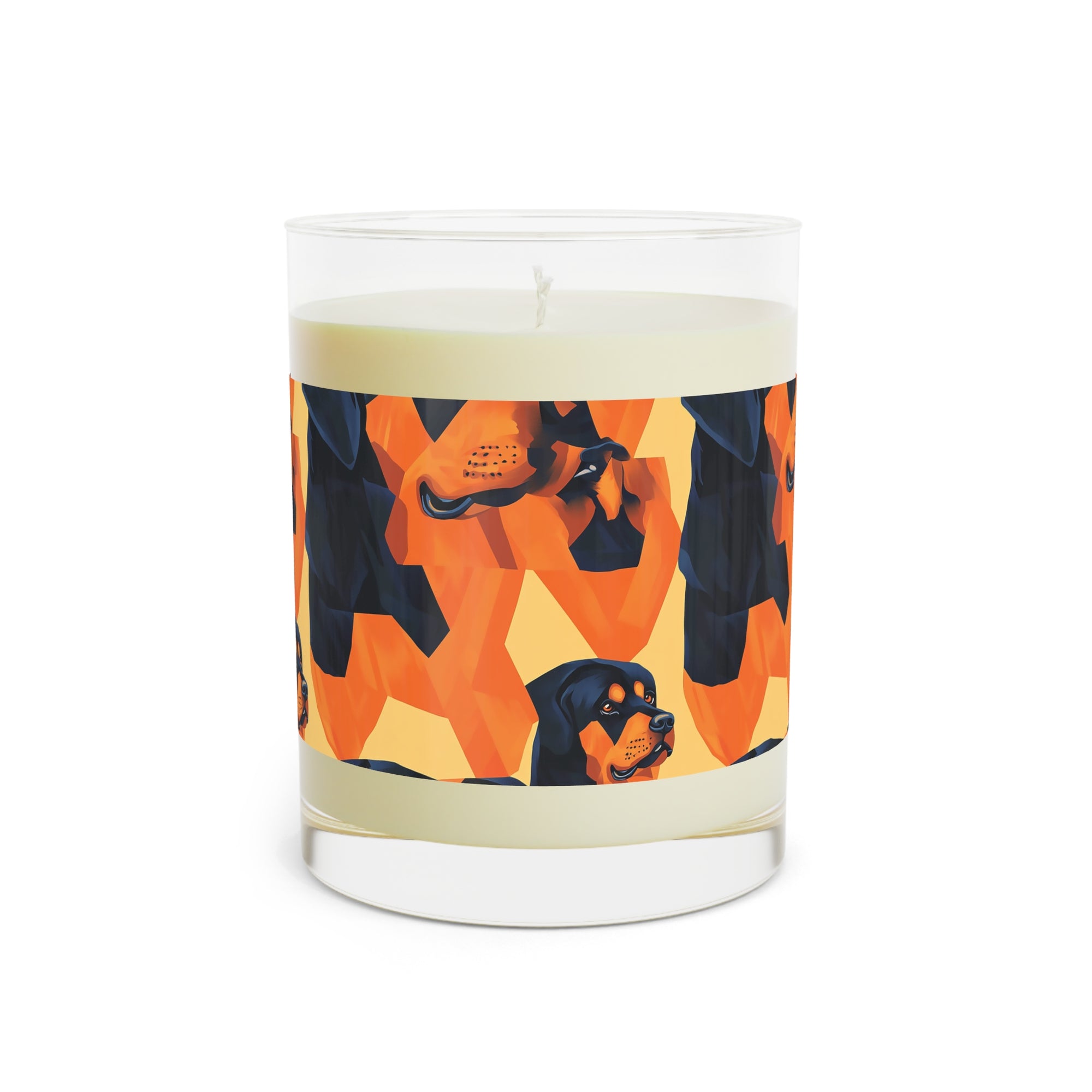 Rottweiler Chic Pawsitivity Scented Candle