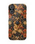 WhimsiWooly Shepherd Spritz Slim Phone Cases