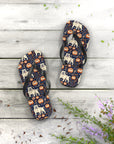 Bulldog Blossom Bonanza Flip Flops