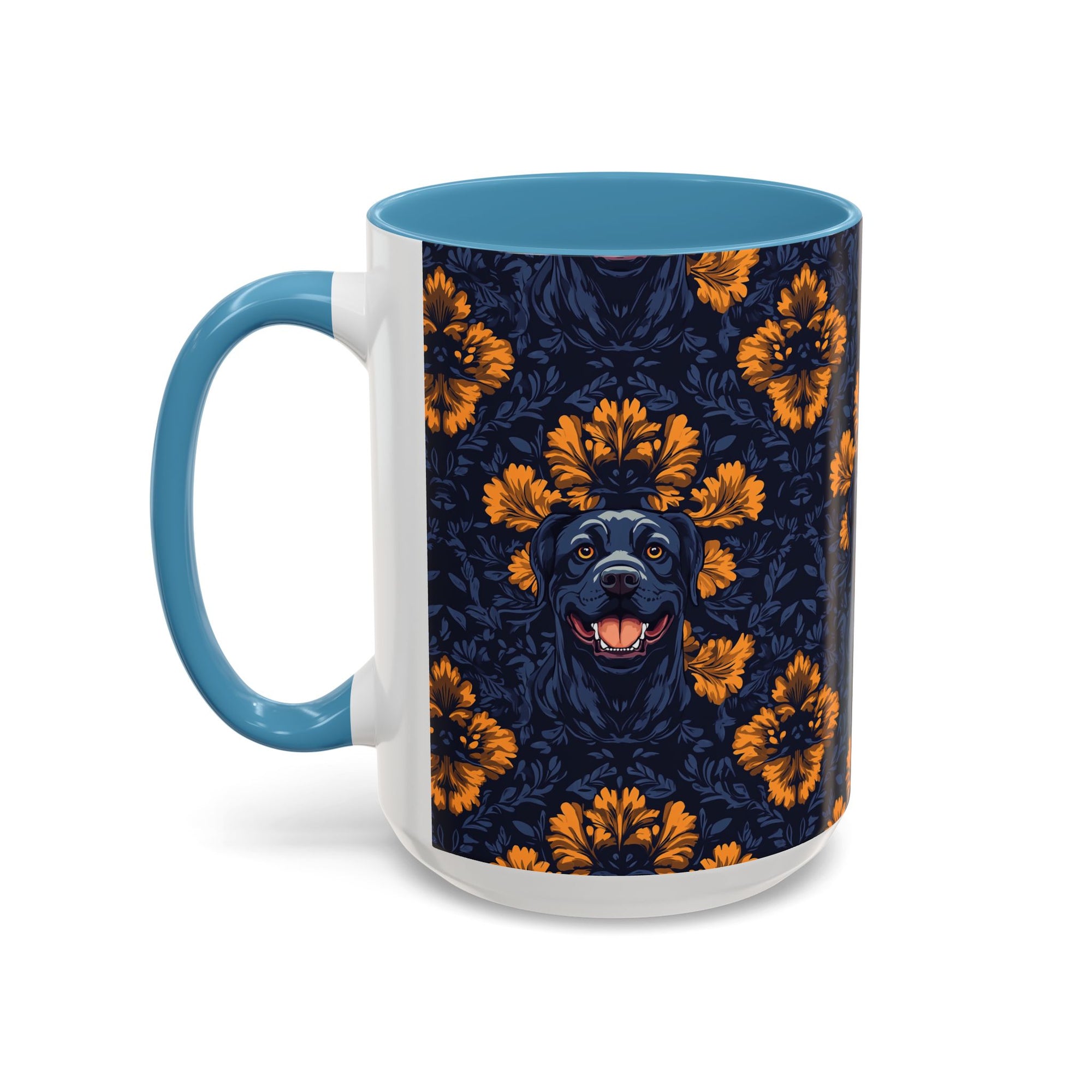 Royal Rottweiler Regalia Accent Coffee Mug