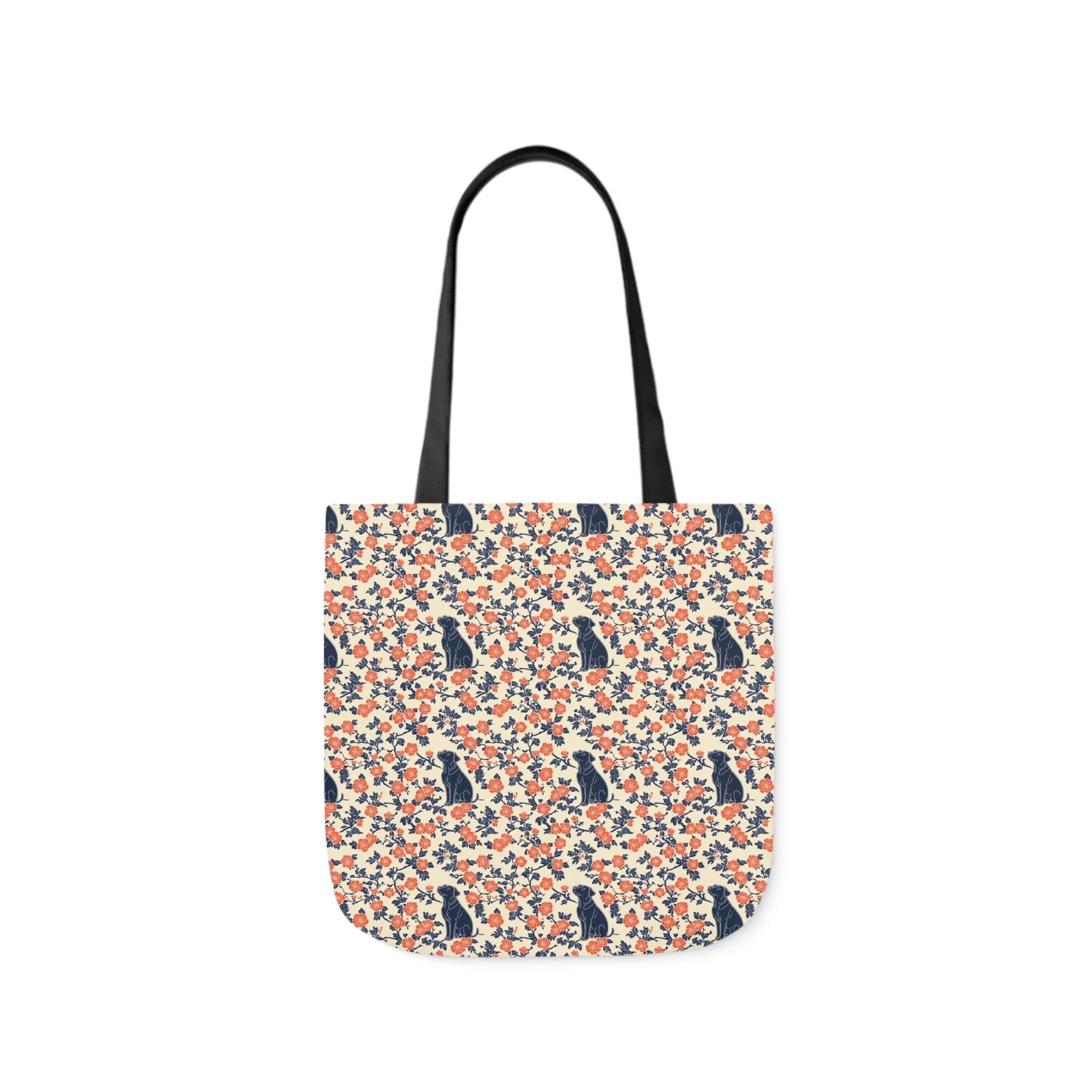 Bloomiful Lab Bouquet Canvas Tote Bag