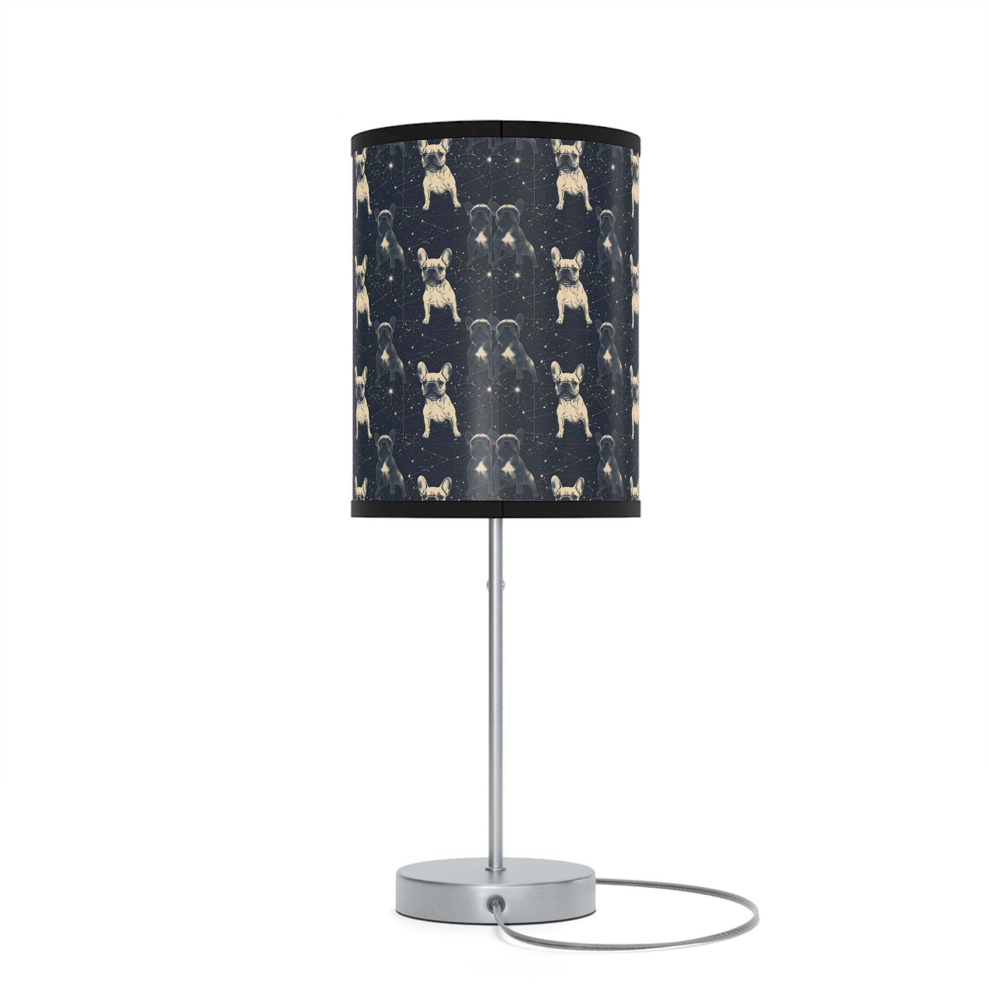 Frenchie Celestial Soar Lamp on a Stand