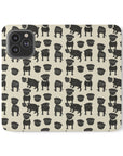 Puggie Pout Perfection Flip Cases