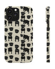 Puggie Pout Perfection Slim Phone Cases