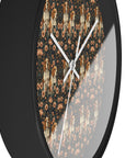 Beagle Blossom Bonanza Wall Clock